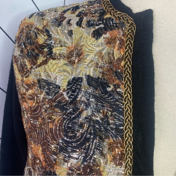 Vintage Park Storyk Embroidered Cardigan Sweater - Size M - Picture 4 of 7